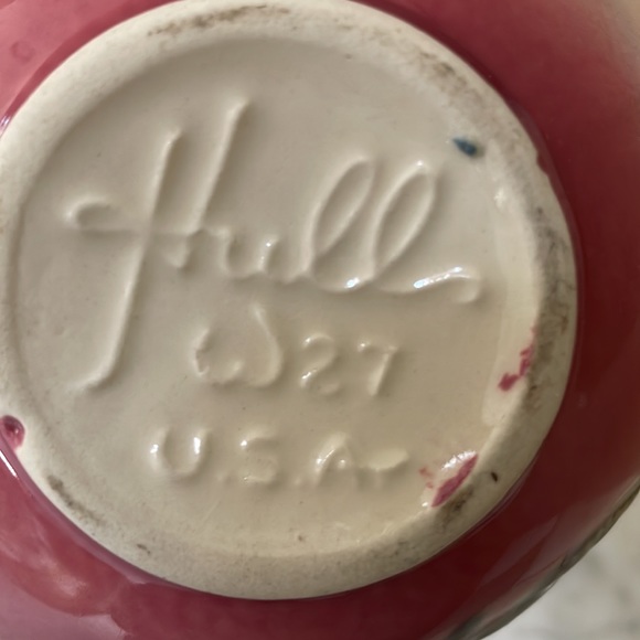 Vintage Hull art pottery teapot , cream and sugar bowl . - Picture 4 of 15